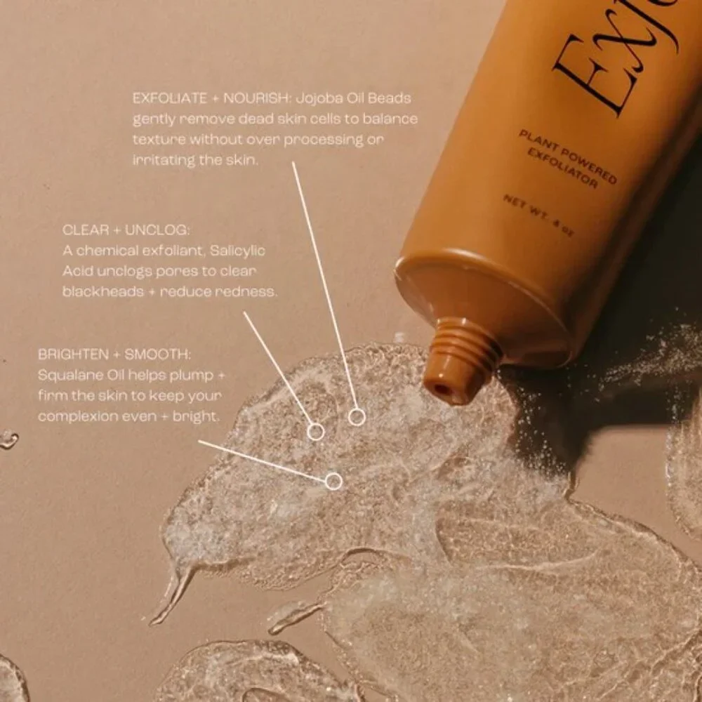 NWT The Daily Essential Co. Exfoliant 2oz Travel Size